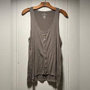 Aerie Soft & Sexy Tanktop with Buttons